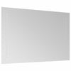 LED kylpyhuonemirror Läpinäkyvä 60 x 40 cm karkaistu lasi