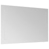 LED kylpyhuonemirror Läpinäkyvä 70 x 40 cm karkaistu lasi