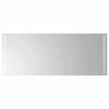 LED kylpyhuonemirror Läpinäkyvä 100 x 40 cm karkaistu lasi