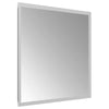 LED kylpyhuonemirror Läpinäkyvä 40 x 40 cm karkaistu lasi