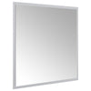 LED kylpyhuonemirror Läpinäkyvä 60 x 60 cm karkaistu lasi