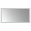 LED kylpyhuonemirror Läpinäkyvä 40 x 20 cm karkaistu lasi