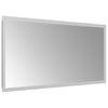 LED kylpyhuonemirror Läpinäkyvä 60 x 30 cm karkaistu lasi