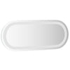 LED kylpyhuonemirror Läpinäkyvä 50 x 20 cm karkaistu lasi