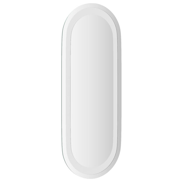 LED kylpyhuonemirror Läpinäkyvä 50 x 20 cm karkaistu lasi