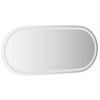 LED kylpyhuonemirror Läpinäkyvä 100 x 45 cm karkaistu lasi