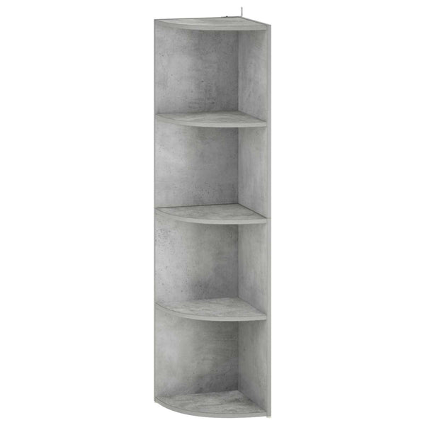 Kulmahylly 4 tasoa 31,5 x 31 x 130 cm Tekninen puu