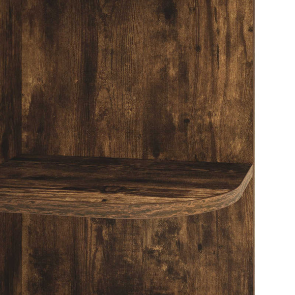 Kulmahylly 4 tasoa 31,5 x 31 x 130 cm Tekninen puu Savutammi