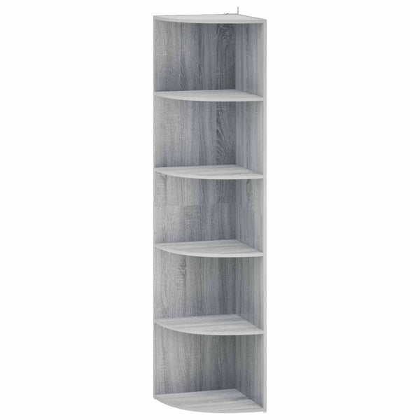Kulmahylly 5 tasoa 41,5 x 41,5 x 178 cm Tekninen puu