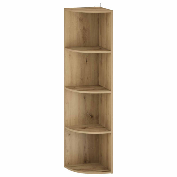 Kulmahylly 4 tasoa 41,5 x 41,5 x 143 cm Tekninen puu