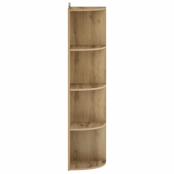 Kulmahylly 4 tasoa 41,5 x 41,5 x 143 cm Tekninen puu