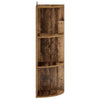 Kulmahylly 3 tasoa 41,5 x 41,5 x 107,5 cm Tekninen puu