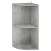 Kulmahylly 2 tasoa 41,5 x 41,5 x 72 cm Tekninen puu