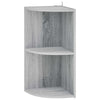 Kulmahylly 2 tasoa 41,5 x 41,5 x 72 cm Tekninen puu
