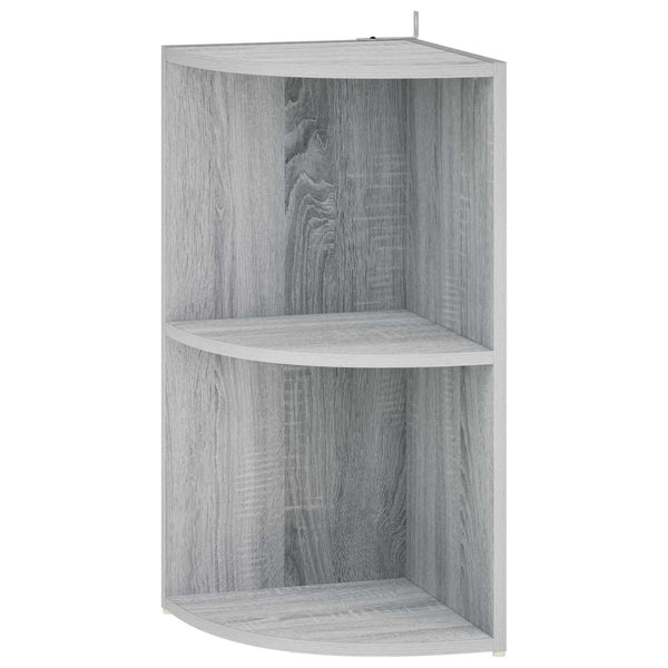 Kulmahylly 2 tasoa 41,5 x 41,5 x 72 cm Tekninen puu