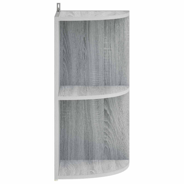 Kulmahylly 2 tasoa 41,5 x 41,5 x 72 cm Tekninen puu