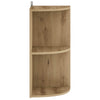 Kulmahylly 2 tasoa 41,5 x 41,5 x 72 cm Tekninen puu