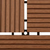 Laudat 22 kpl Ruskea 30 x 30 cm WPC