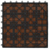 Laudat 22 kpl Ruskea 30 x 30 cm WPC