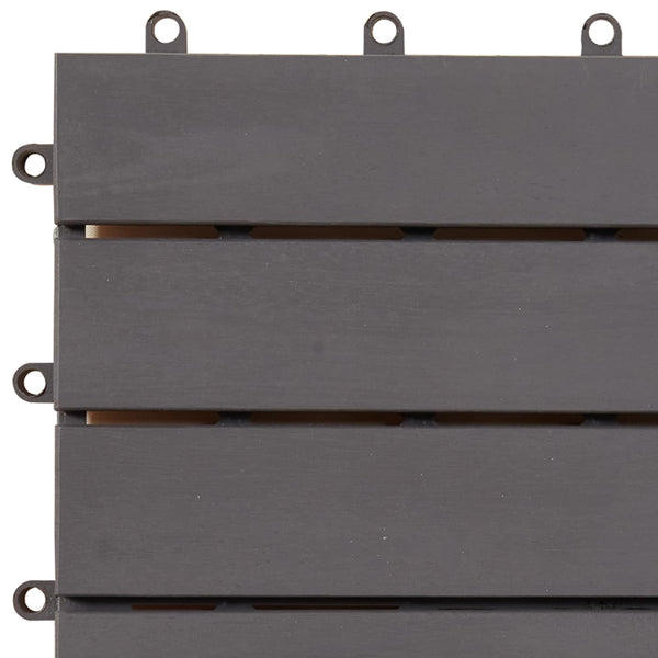Laudat 20 kpl Harmaa 30 x 30 cm Akasiapuu