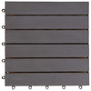 Laudat 20 kpl Harmaa 30 x 30 cm Akasiapuu