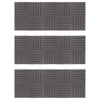 Laudat 30 kpl Harmaa 30 x 30 cm Akasiapuu