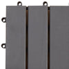 Laudat 20 kpl Harmaa 30 x 30 cm Akasiapuu
