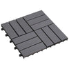 Laudat 20 kpl Harmaa 30 x 30 cm Akasiapuu