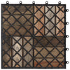 Laudat 20 kpl Harmaa 30 x 30 cm Akasiapuu