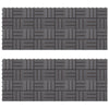 Laudat 20 kpl Harmaa 30 x 30 cm Akasiapuu