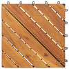 Laudat 30 kpl Ruskea 30 x 30 cm Akasiapuu