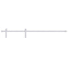 Liukuovi Luonnollinen ja valkoinen 70 x 210 cm