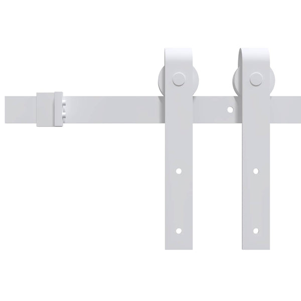 Liukuovi Luonnollinen ja valkoinen 80 x 210 cm