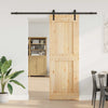 Liukuovi NARVIK 80 x 210 cm (213,5 cm) Luonnollinen ja musta