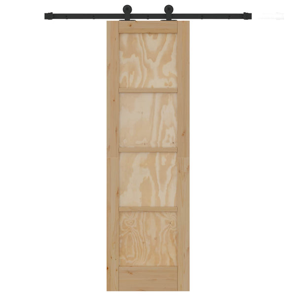 Liukuovi ORKDAL 61 x 198,5 cm Täysi mänty Luonnollinen