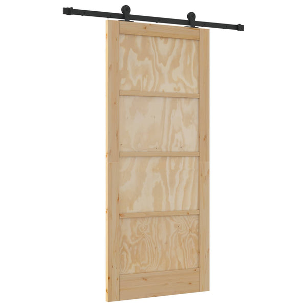 Liukuovi ORKDAL 86 x 198,5 cm Täysi mänty Luonnollinen
