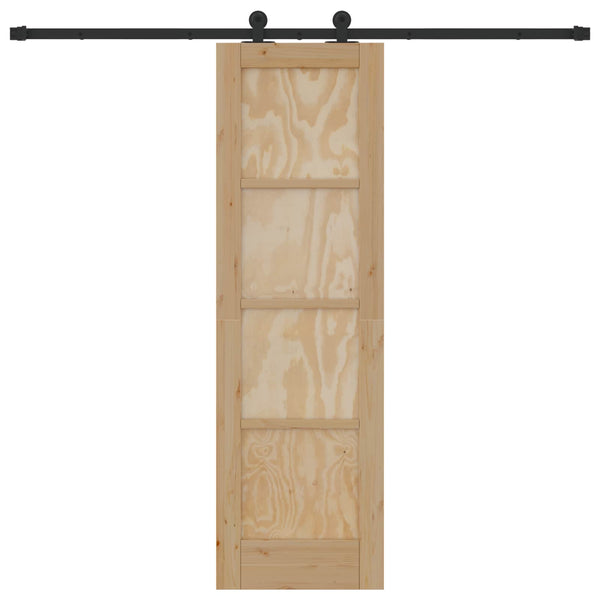 Liukuovi ORKDAL 61 x 198,5 cm Täysi mänty Luonnollinen