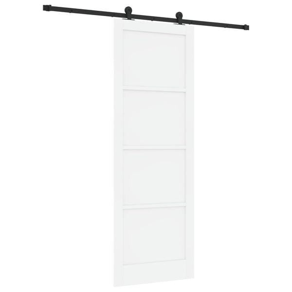 Liukuovi ORKDAL 83 x 232 cm Täysi mänty valkoinen