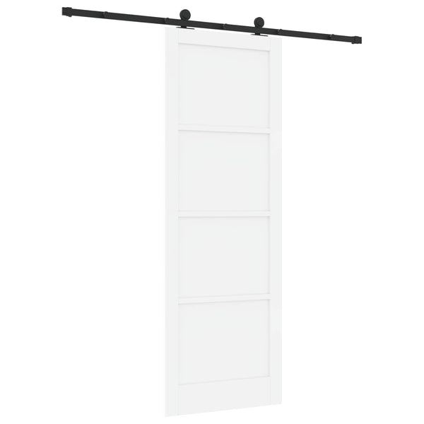Liukuovi ORKDAL 83 x 232 cm Täysi mänty valkoinen