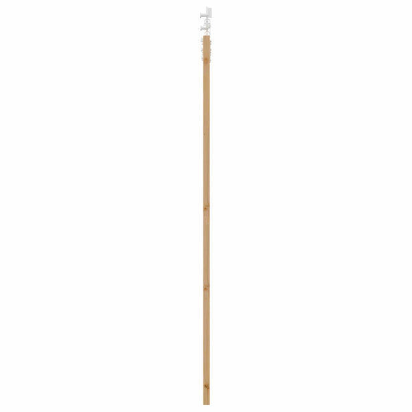Liukuovi Luonnollinen ja valkoinen 73,5 x 211 cm Täysi mänty