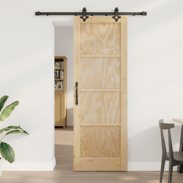 Liukuovi ORKDAL 73,5 x 211 cm Täysi mänty Luonnollinen