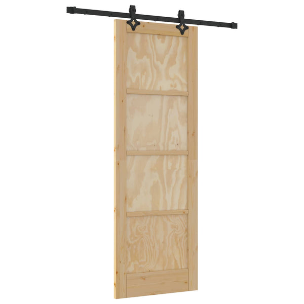 Liukuovi ORKDAL 73,5 x 211 cm Täysi mänty Luonnollinen