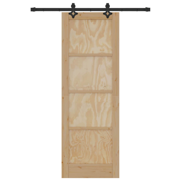 Liukuovi ORKDAL 73,5 x 211 cm Täysi mänty Luonnollinen