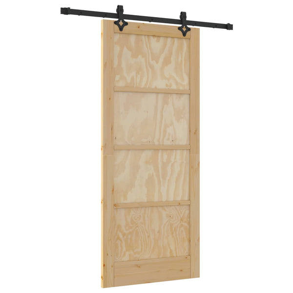 Liukuovi ORKDAL 86 x 198,5 cm Täysi mänty Luonnollinen