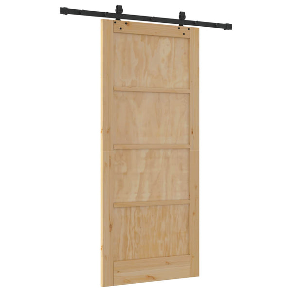 Liukuovi ORKDAL 86 x 198,5 cm Täysi mänty Luonnollinen
