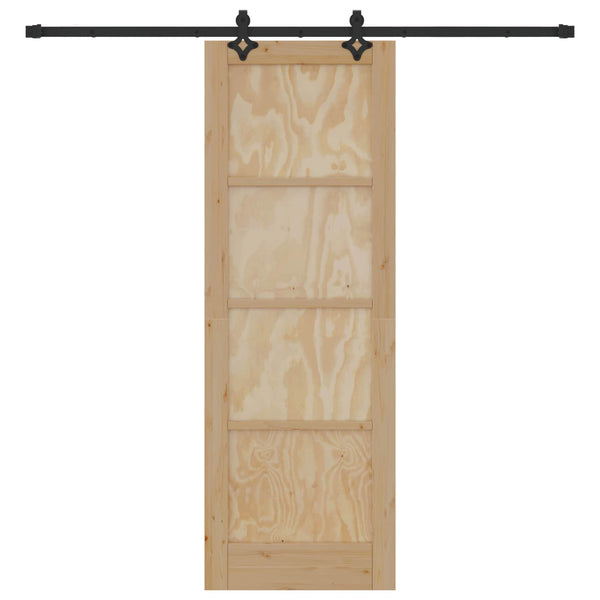 Liukuovi ORKDAL 73,5 x 211 cm Täysi mänty Luonnollinen