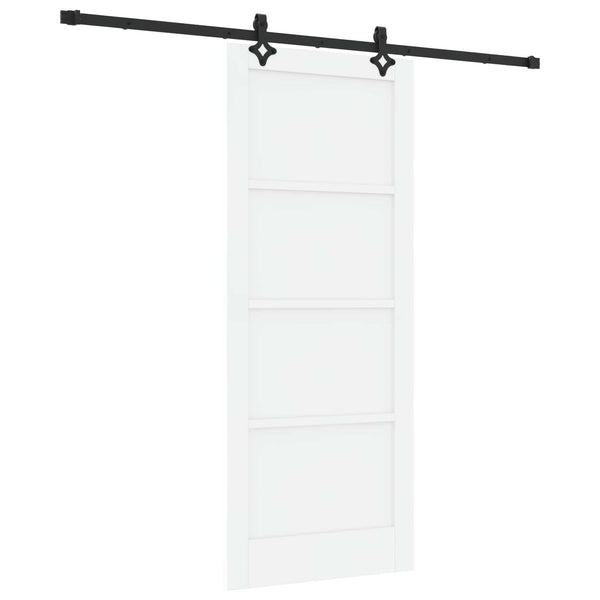 Liukuovi ORKDAL 83 x 202 cm Täysi mänty valkoinen
