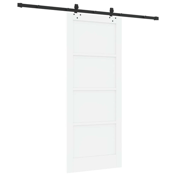 Liukuovi ORKDAL 83 x 202 cm Täysi mänty valkoinen