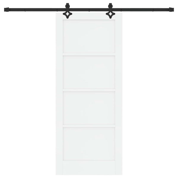 Liukuovi ORKDAL 83 x 202 cm Täysi mänty valkoinen