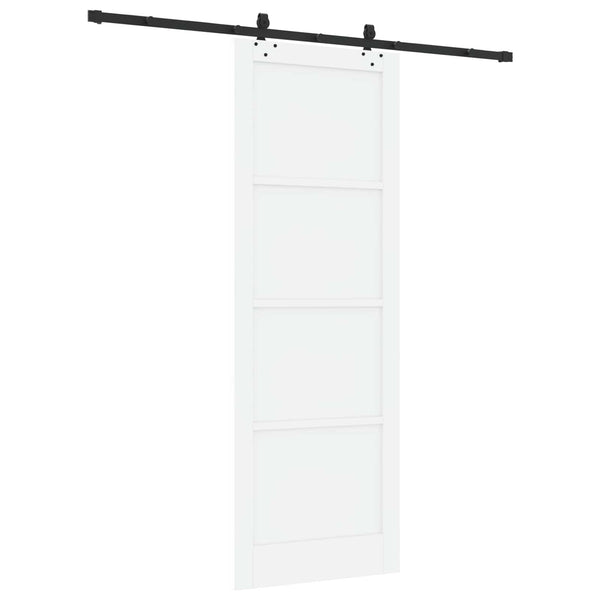 Liukuovi ORKDAL 83 x 232 cm Täysi mänty valkoinen